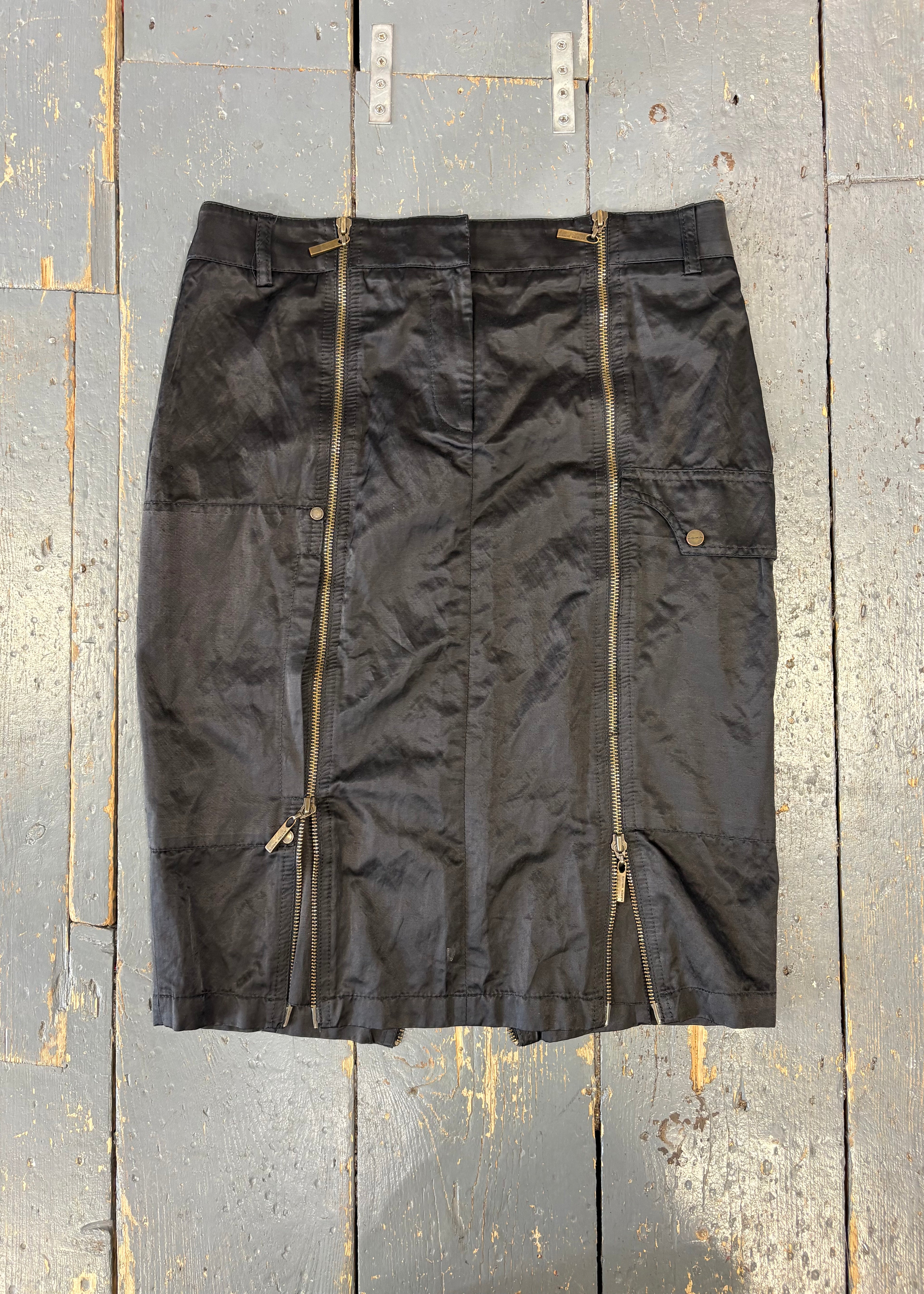 Black Karen Millen Midi Skirt