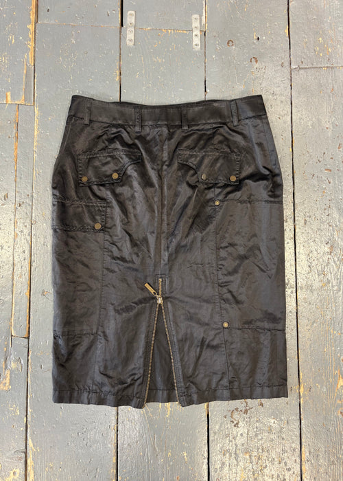 Black Karen Millen Midi Skirt