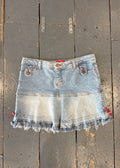 Light Denim Mini Skirt