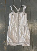 Pale Grey Detailed Dress