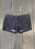 Soft Denim Mini-Shorts