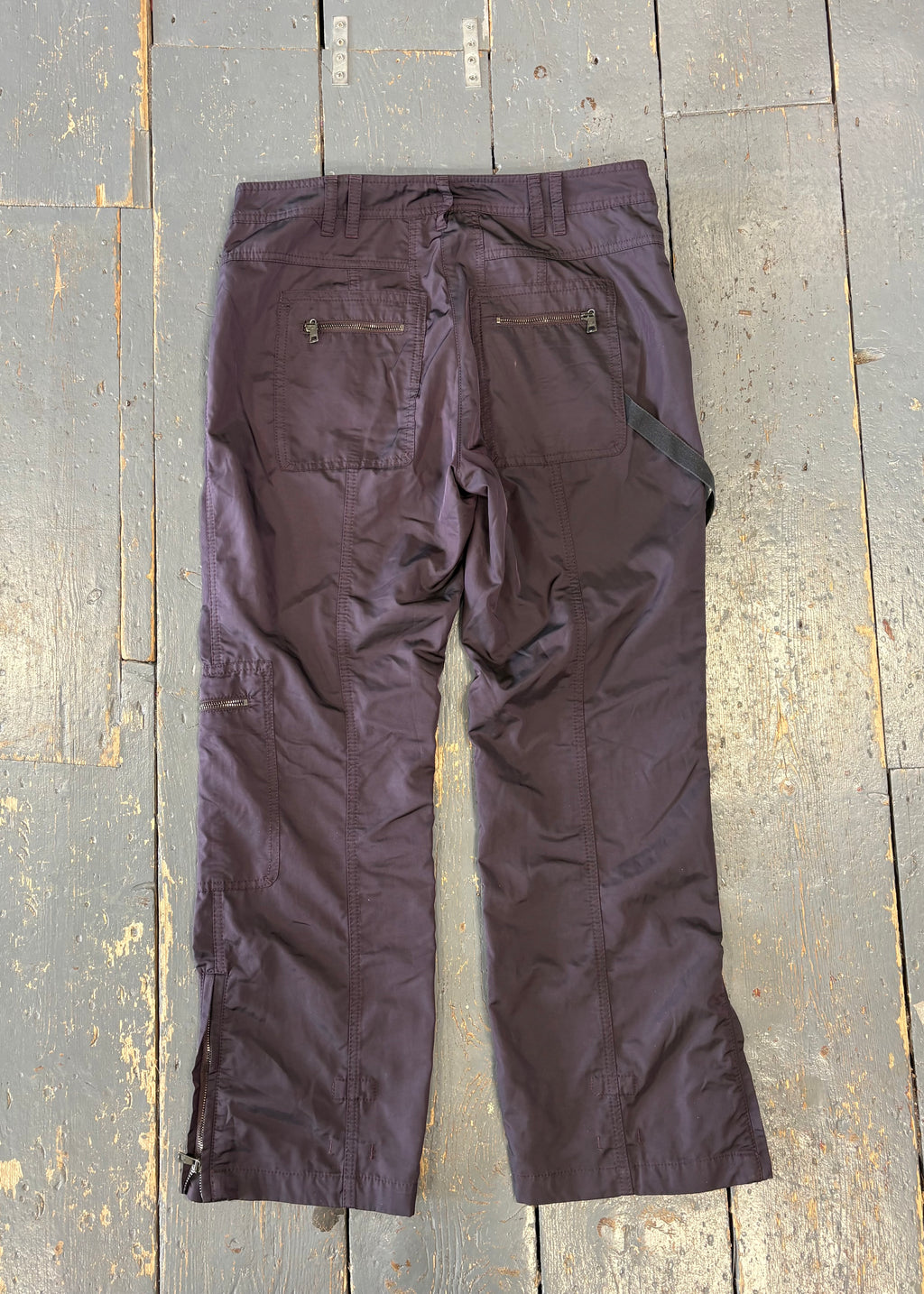Deep Purple Cargo Trousers
